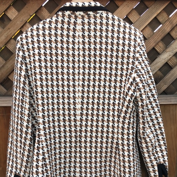 Kasper houndstooth coat - Picture 2 of 5